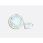Bernardaud Espresso cup and saucer gift box - 2 Oz, Limoges porcelain, Féerie collection, detail view