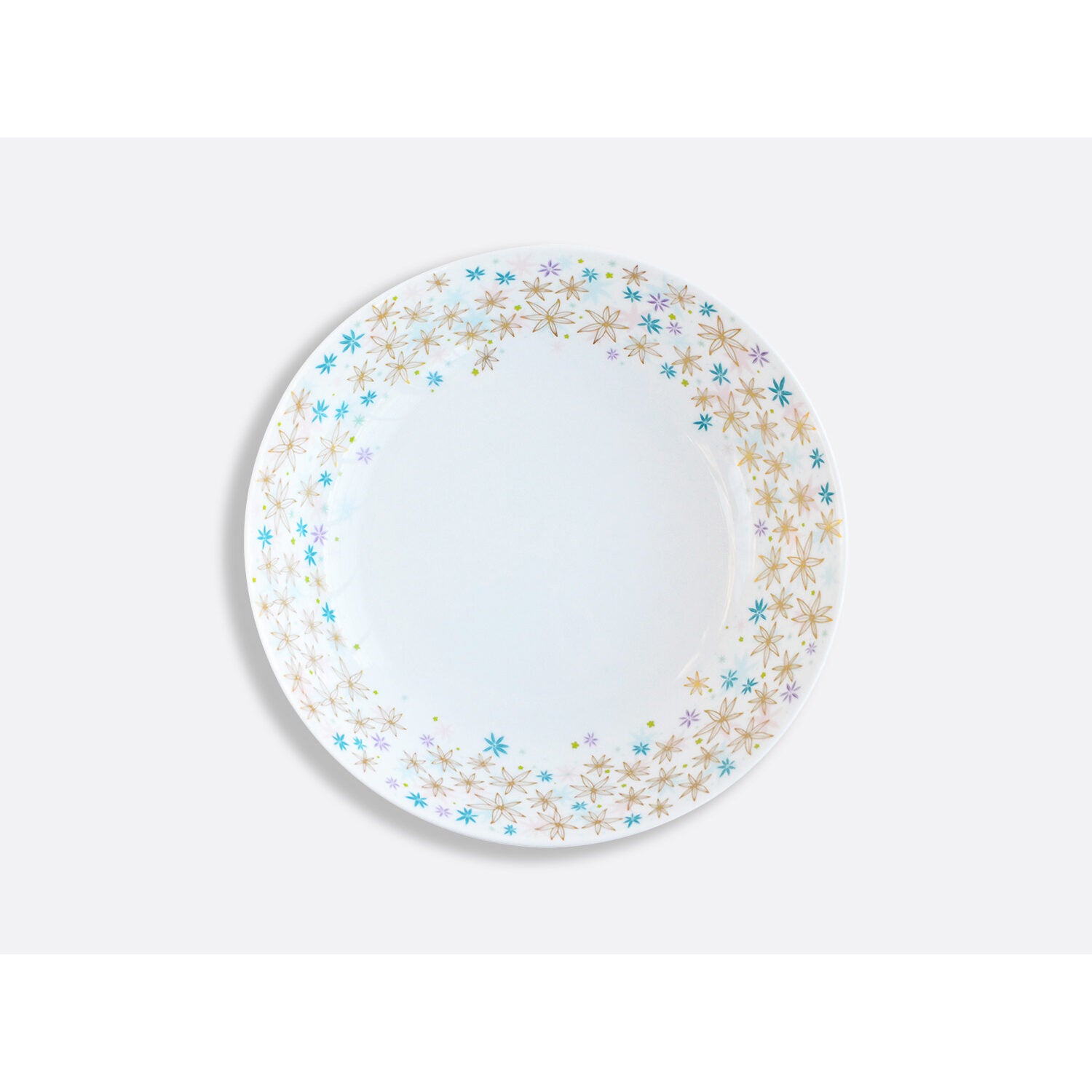 Bernardaud Open vegetable dish 9.5", Limoges porcelain, Féerie collection, on a white background