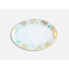 Bernardaud Oval platter 15", Limoges porcelain, Féerie collection, on a white background