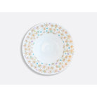 Bernardaud Rim soup plate, Limoges porcelain, Féerie collection, on a white background