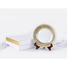 Bernardaud Gift case 1 bread and butter plate 6.3", Limoges porcelain, Follies collection, on a white background
