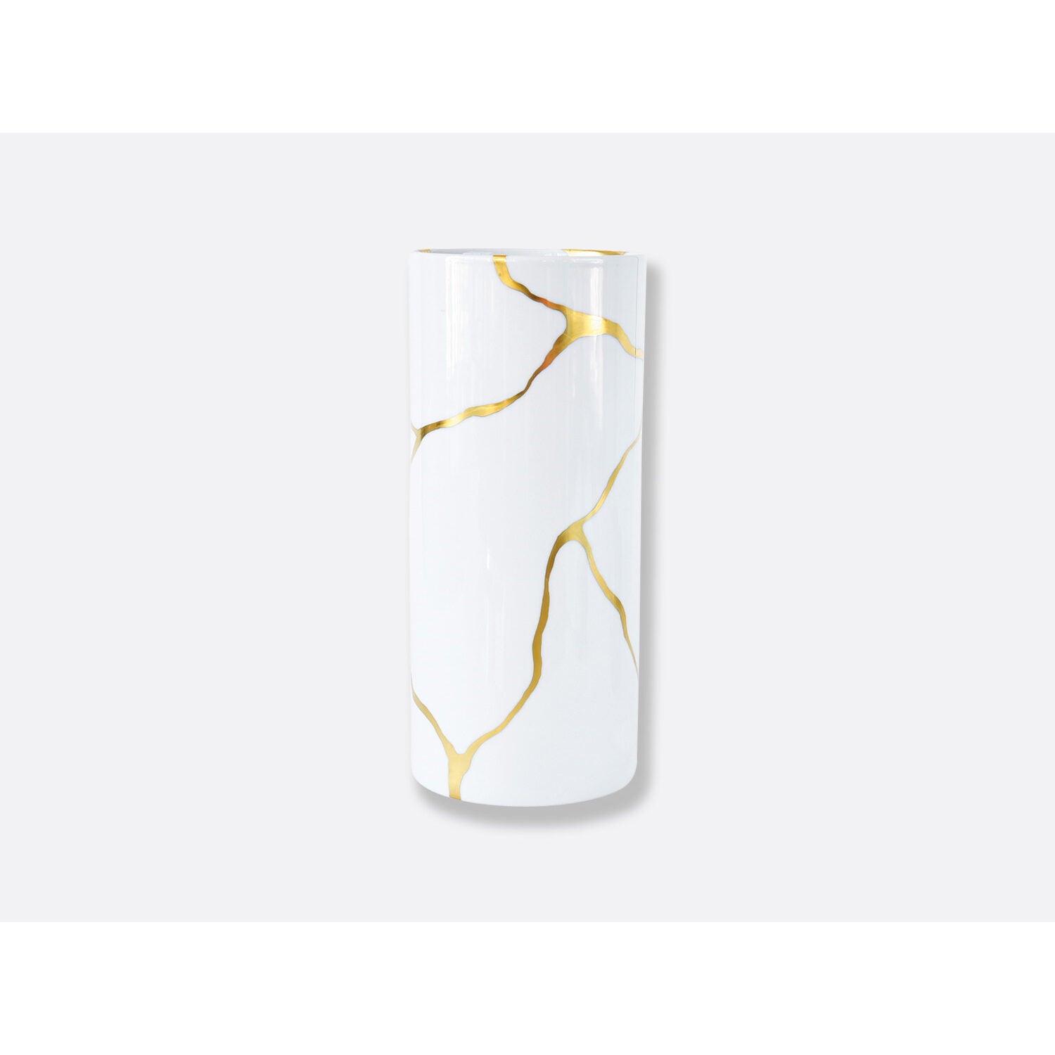 Bernardaud Vase H. 11", Limoges porcelain, For Any Occasion collection, on a white background