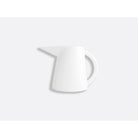 Bernardaud Charlotte pitcher 34 oz, Limoges porcelain, Fusion collection, on a white background