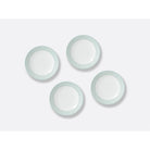 Bernardaud Gourmet dish Ecume green, Limoges porcelain, detail view