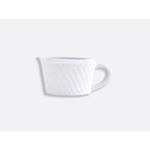 Bernardaud Gravy boat 10 oz Twist, Limoges porcelain, on a white background