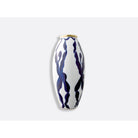 Bernardaud Cariatides vase H. 12.6", Limoges porcelain, Hervé Van Der Straeten collection, on a white background