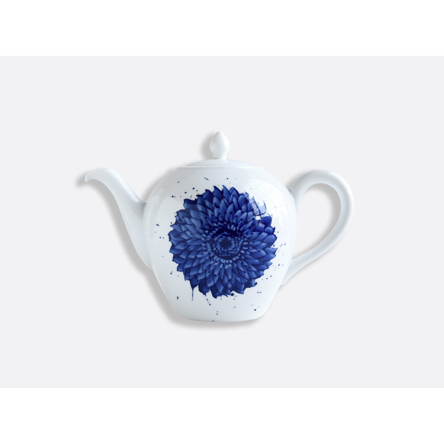 Bernardaud Hot beverage server 34 oz, Limoges porcelain, In Bloom collection, on a white background