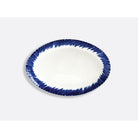 Bernardaud Oval platter 13", Limoges porcelain, In Bloom collection, on a white background