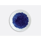 Bernardaud Set of 6 salad plates 8.5", Limoges porcelain, In Bloom collection, detail view