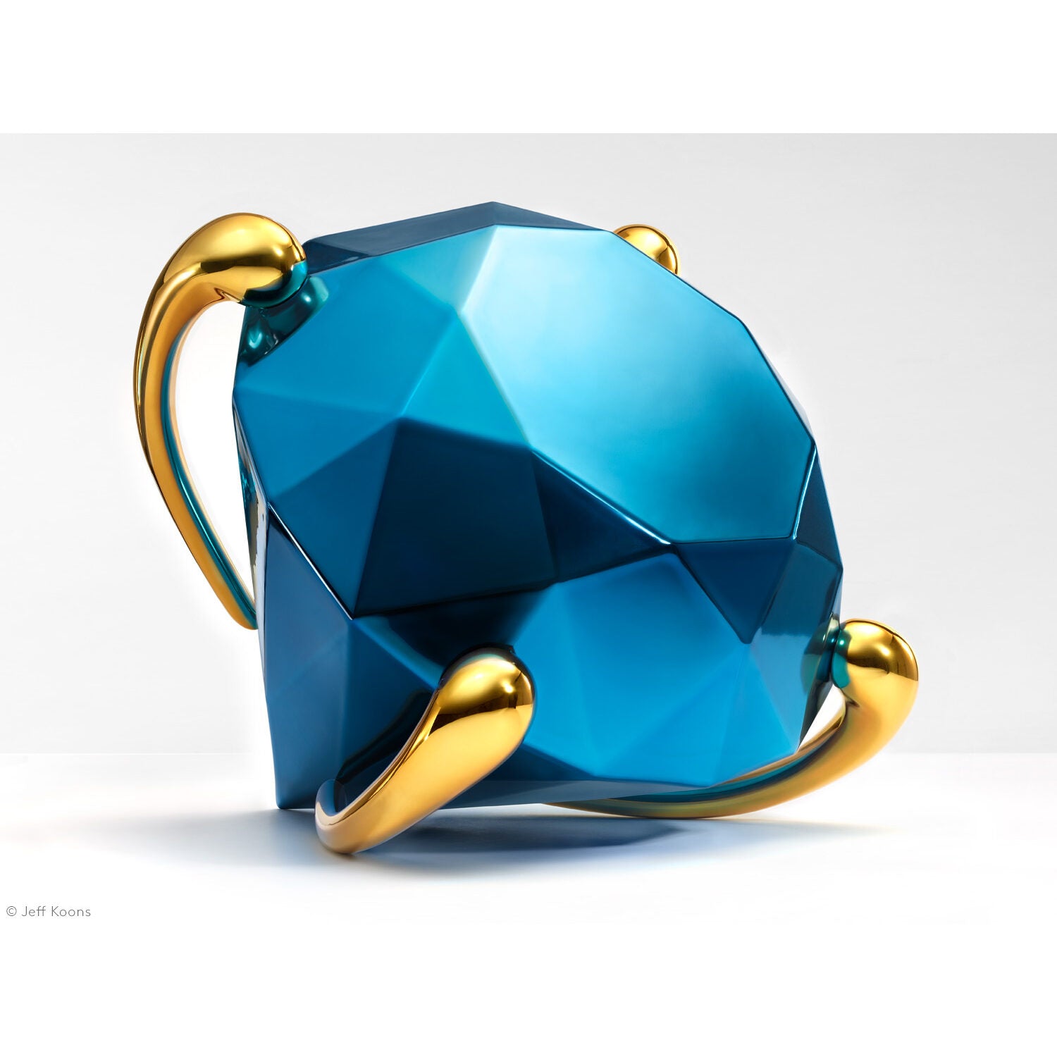 Bernardaud Porcelain edition, Limoges porcelain, Jeff Koons collection, on a white background