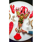 Bernardaud Porcelain edition Lobster, Limoges porcelain, Jeff Koons collection, detail view