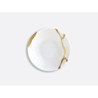 Bernardaud Dish 4", Limoges porcelain, Kintsugi - Sarkis collection, on a white background
