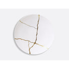Bernardaud Gift box set of 12 dinner plates (serie 1 et serie 2), Limoges porcelain, Kintsugi - Sarkis collection, detail view