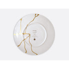 Bernardaud Gift box set of 12 dinner plates (serie 1 et serie 2), Limoges porcelain, Kintsugi - Sarkis collection, detail view
