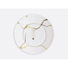 Bernardaud Gift box set of 12 dinner plates (serie 1 et serie 2), Limoges porcelain, Kintsugi - Sarkis collection, detail view