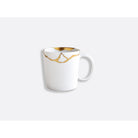 Bernardaud Mug 9 oz, Limoges porcelain, Kintsugi - Sarkis collection, on a white background