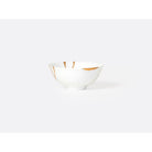 Bernardaud Rice bowl 5 oz, Limoges porcelain, Kintsugi - Sarkis collection, on a white background