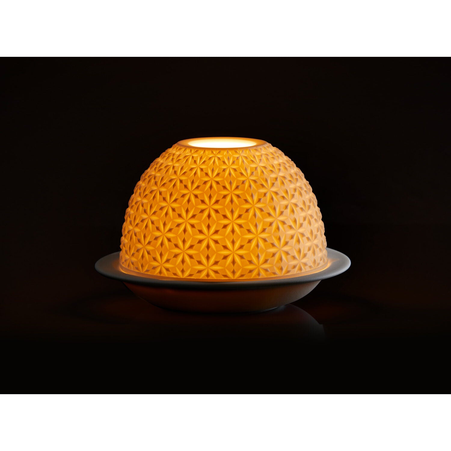 Bernardaud Badiane Led, Limoges porcelain, LED Votivelights collection, detail view