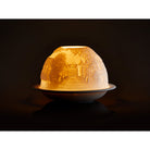 Bernardaud Chateaux of the Loire Led, Limoges porcelain, LED Votivelights collection, detail view