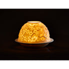 Bernardaud Cherry blossoms Led, Limoges porcelain, LED Votivelights collection, detail view