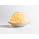 Bernardaud Cherry blossoms Led, Limoges porcelain, LED Votivelights collection, on a white background