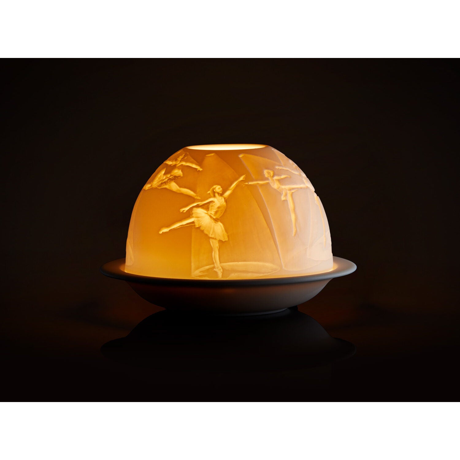 Bernardaud Dance Led, Limoges porcelain, LED Votivelights collection, detail view