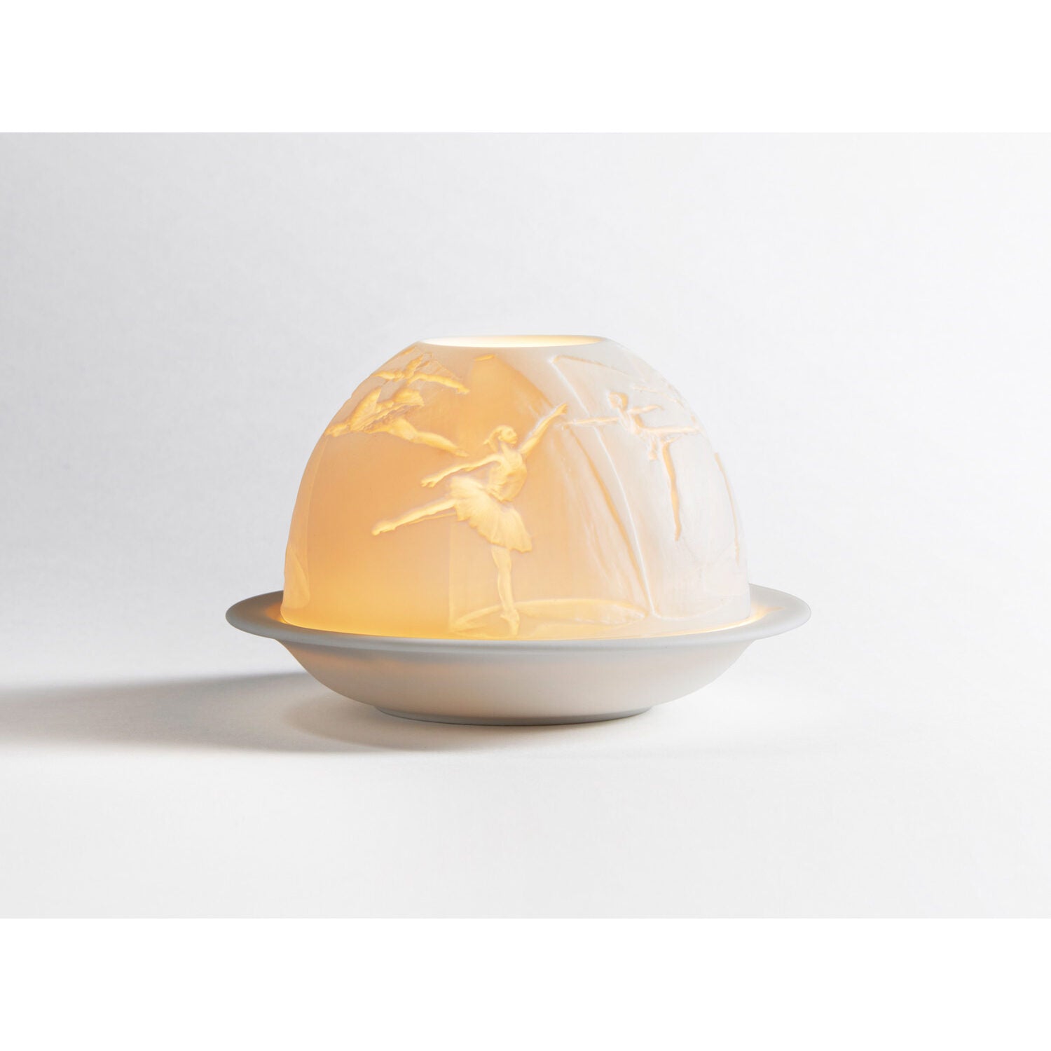 Bernardaud Dance Led, Limoges porcelain, LED Votivelights collection, on a white background