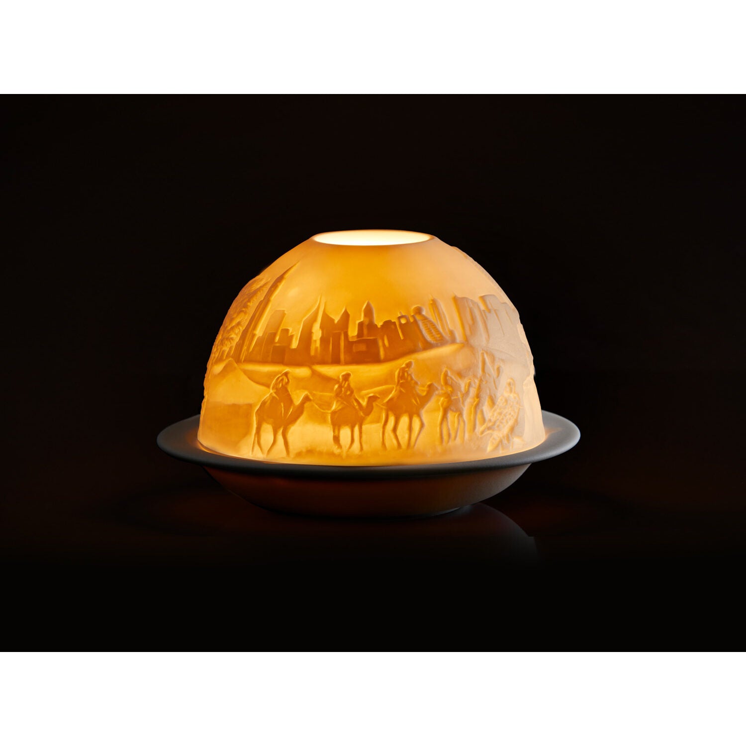 Bernardaud Dubai Led, Limoges porcelain, LED Votivelights collection, detail view