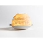 Bernardaud Dubai Led, Limoges porcelain, LED Votivelights collection, on a white background