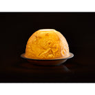 Bernardaud Hummingbirds Led, Limoges porcelain, LED Votivelights collection, detail view