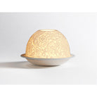 Bernardaud Louisa Led, Limoges porcelain, LED Votivelights collection, on a white background