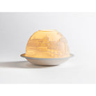 Bernardaud Paris along the Seine Led, Limoges porcelain, LED Votivelights collection, on a white background