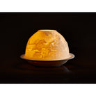 Bernardaud The fountains Led, Limoges porcelain, LED Votivelights collection, detail view