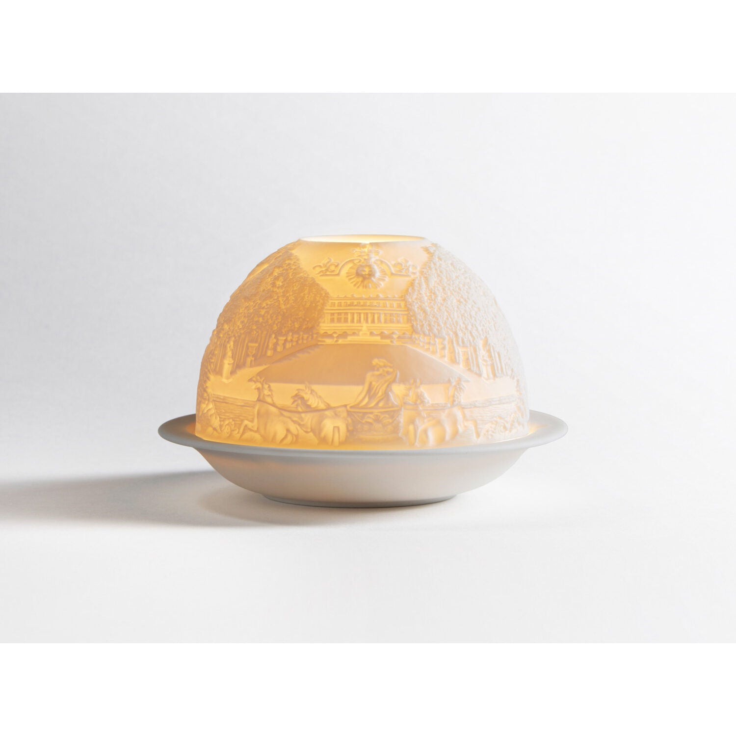 Bernardaud Versailles Led, Limoges porcelain, LED Votivelights collection, on a white background