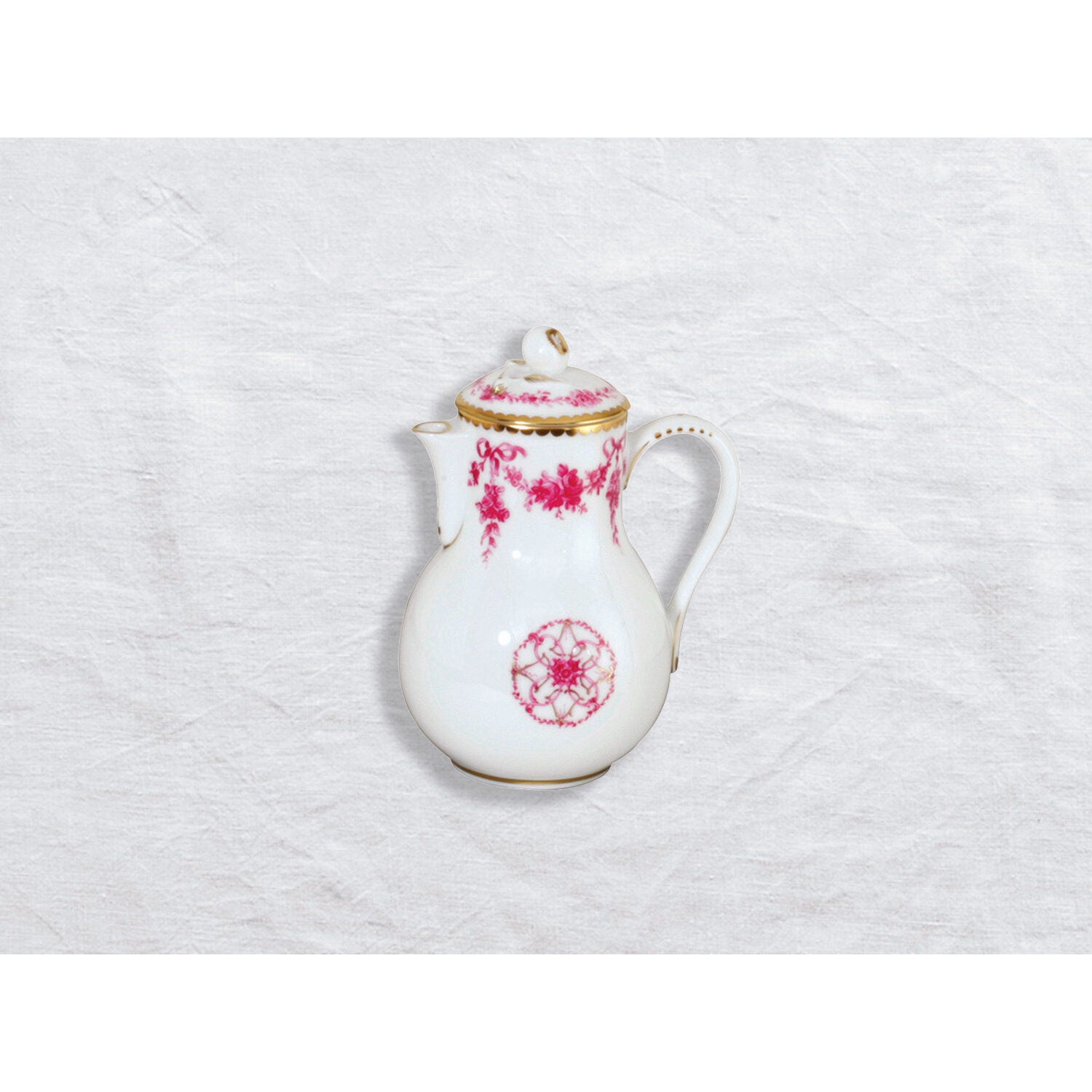 Bernardaud Creamer 8 oz, Limoges porcelain, Louis XV collection, on a white background
