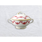 Bernardaud Gravy boat with cover 15 oz, Limoges porcelain, Louis XV collection, on a white background
