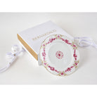Bernardaud Set of 1 bread and butter plate 6.3", Limoges porcelain, Louis XV collection, on a white background
