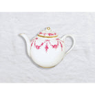Bernardaud Tea pot 47.5 oz, Limoges porcelain, Louis XV collection, on a white background