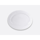 Bernardaud Oval platter 15", Limoges porcelain, Louvre collection, on a white background