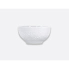 Bernardaud Rice bowl 5.5", Limoges porcelain, Louvre collection, on a white background