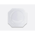 Bernardaud Square plate 9", Limoges porcelain, Louvre collection, on a white background