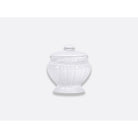 Bernardaud Sugar bowl 12 cups 8.5 oz, Limoges porcelain, Louvre collection, on a white background