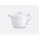 Bernardaud Teapot 12 cups 34 oz, Limoges porcelain, Louvre collection, on a white background