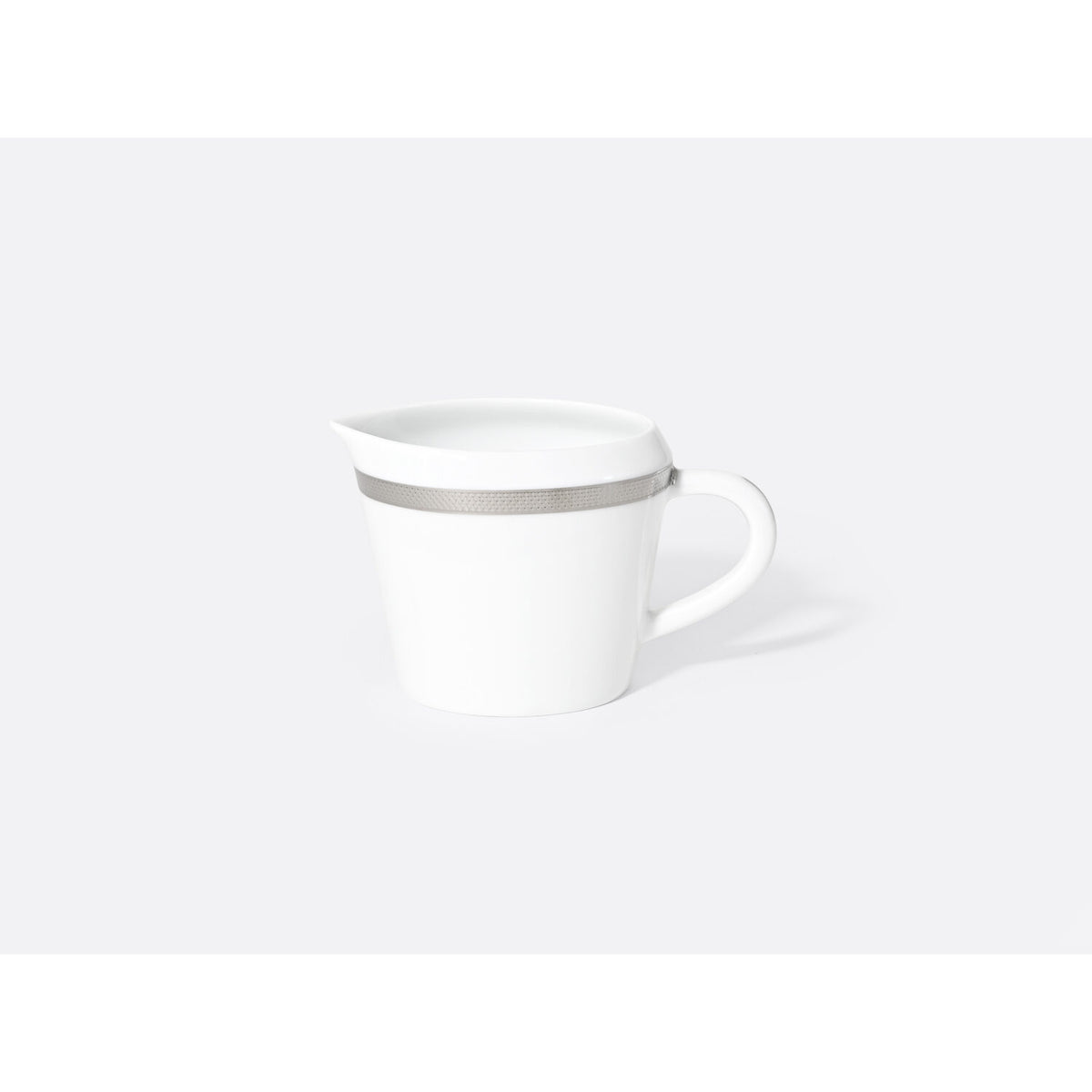 Bernardaud Maille Platine Creamer 8.5 oz
