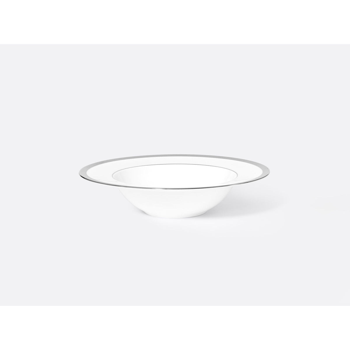 Bernardaud Maille Platine Rim Soup 9", view 2