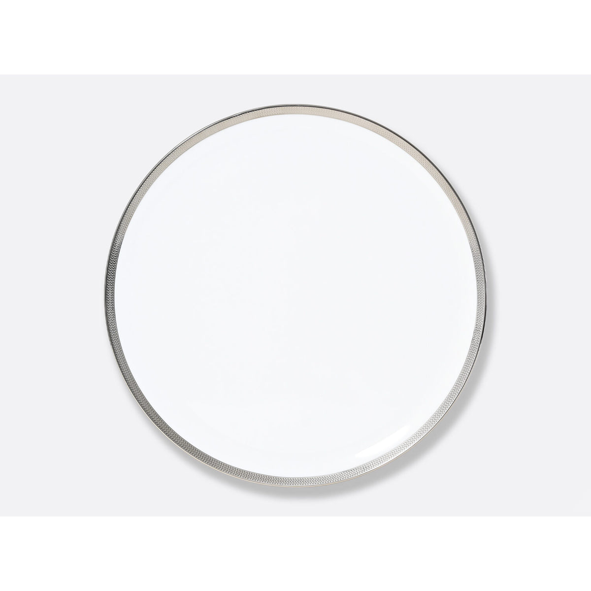 Bernardaud Maille Platine Round Tart Platter 13"