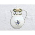 Bernardaud Coffee pot 37 oz, Limoges porcelain, Marie-Antoinette collection, on a white background