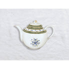 Bernardaud Tea pot 47.5 oz, Limoges porcelain, Marie-Antoinette collection, on a white background