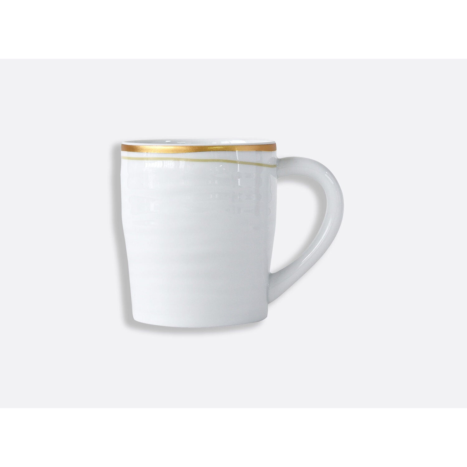 Bernardaud Mug 8.5 oz Albâtre, Limoges porcelain, on a white background
