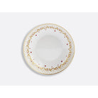 Bernardaud Coupe soup plate 7.5", Limoges porcelain, Noël collection, on a white background